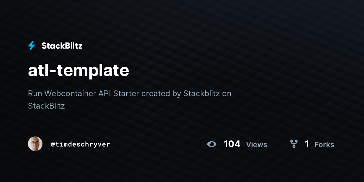 atl-template - StackBlitz