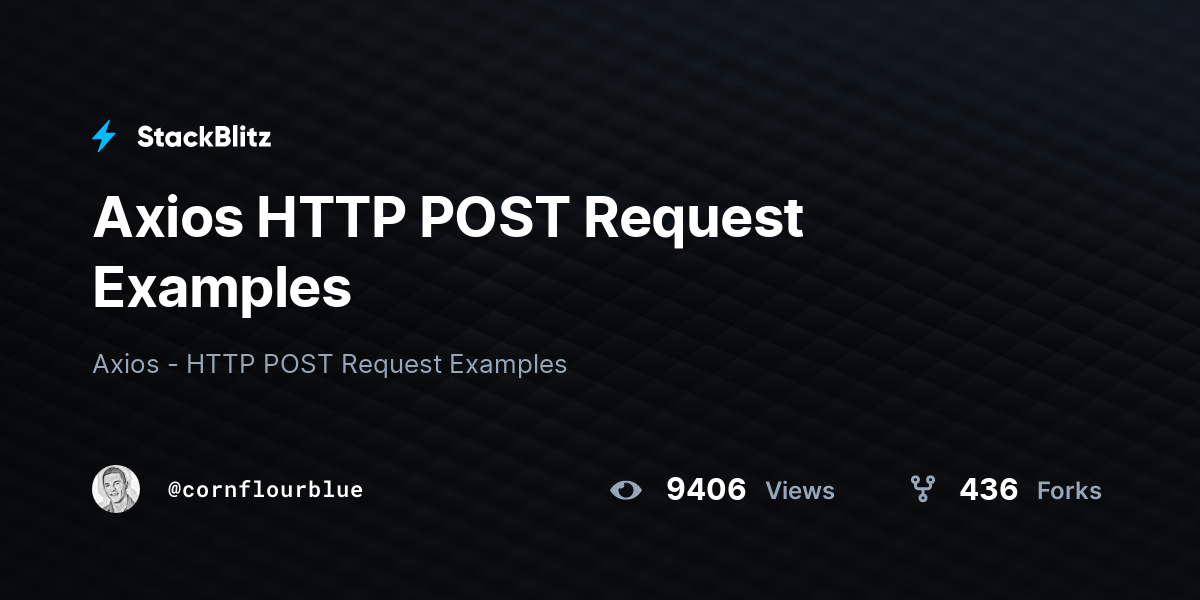 axios http request