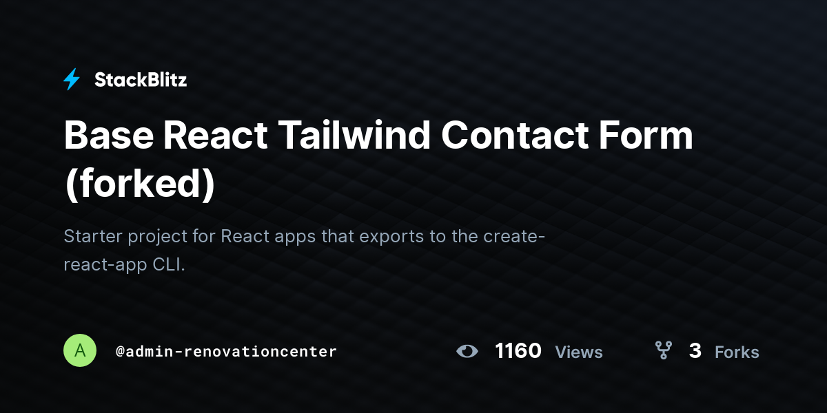 contact us page react tailwind