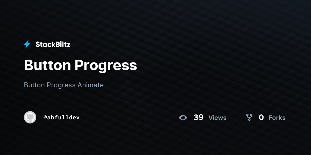 Button Progress - StackBlitz