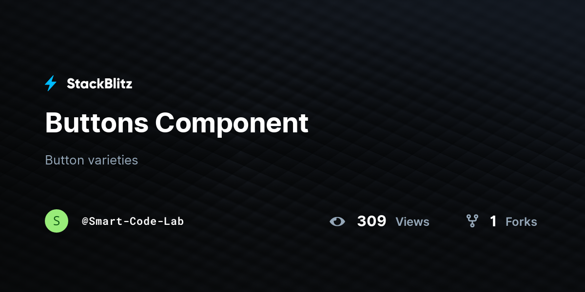 Buttons Component - StackBlitz