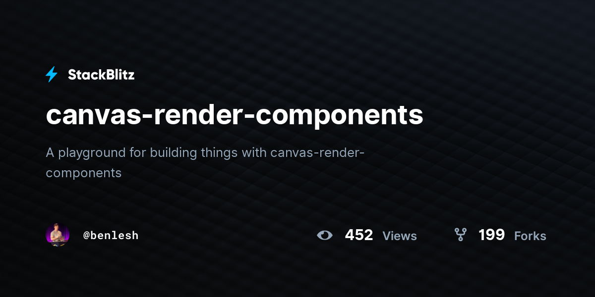 canvas-render-components - StackBlitz