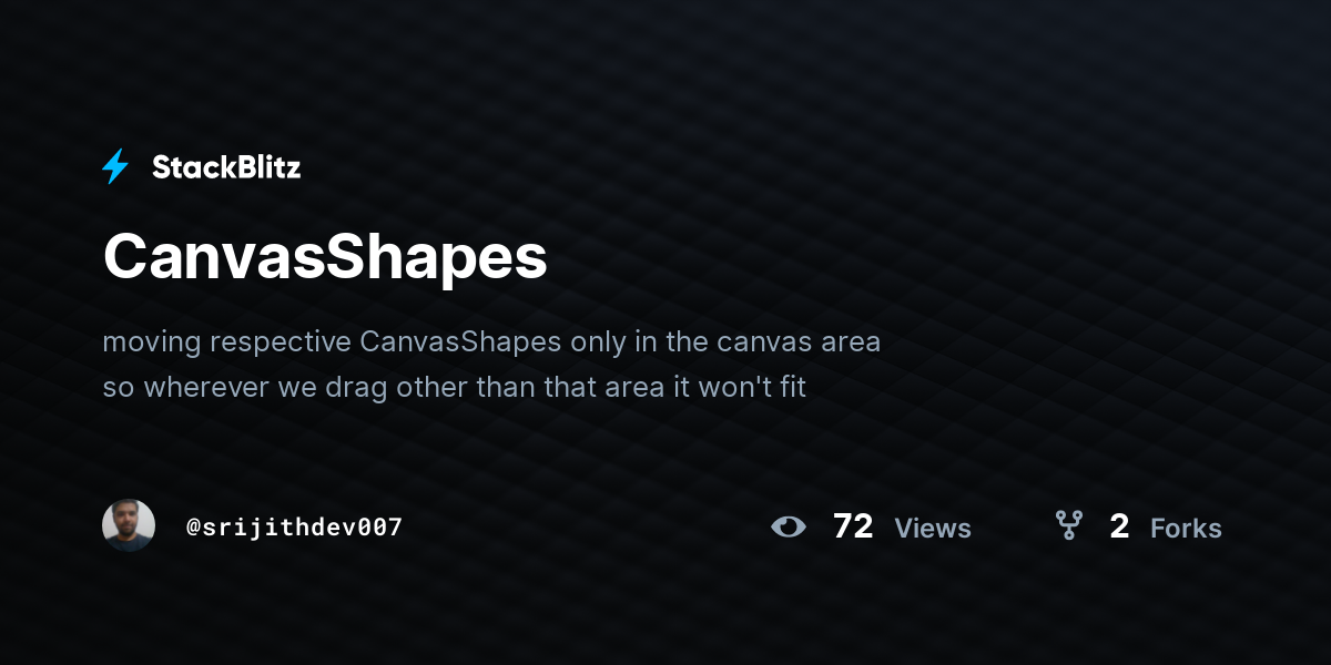 CanvasShapes - StackBlitz