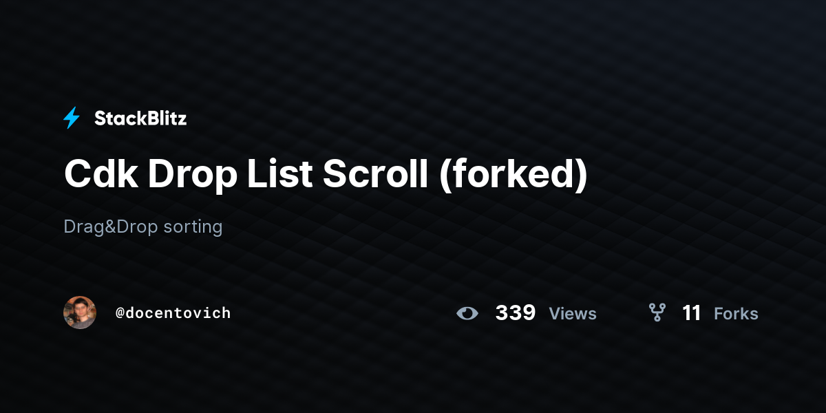 cdk-drop-list-scroll-forked-stackblitz