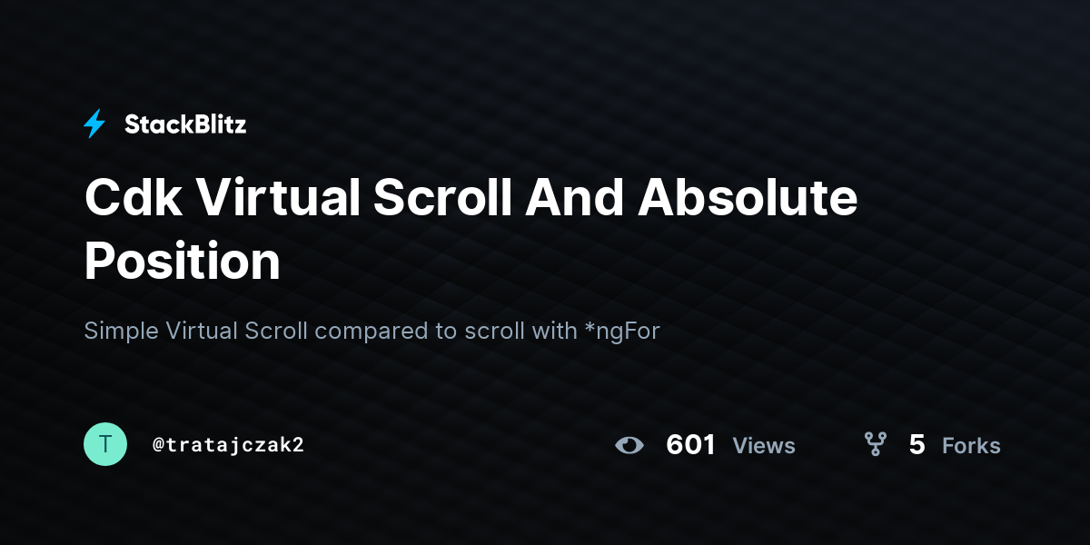 Cdk Virtual Scroll And Absolute Position - StackBlitz