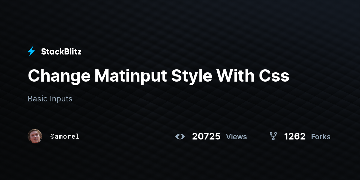 change-matinput-style-with-css-stackblitz