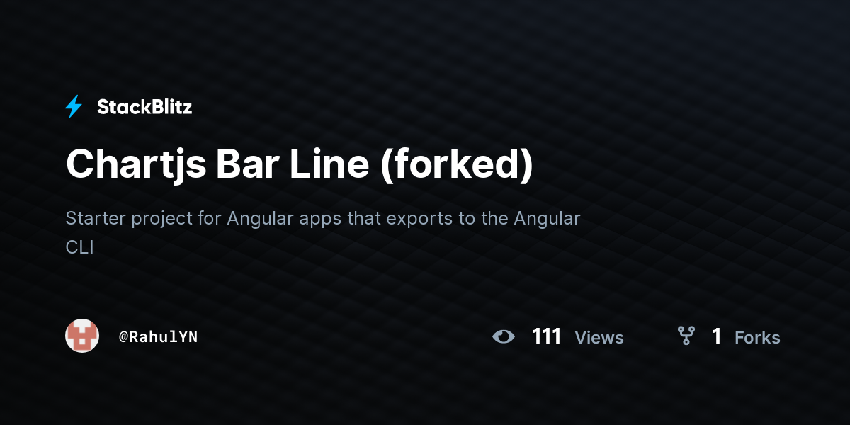 Chartjs Bar Line (forked) - StackBlitz