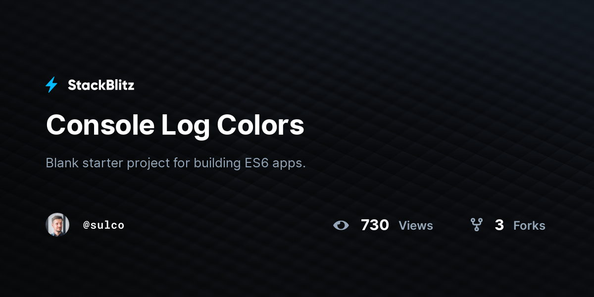 javascript console log color text