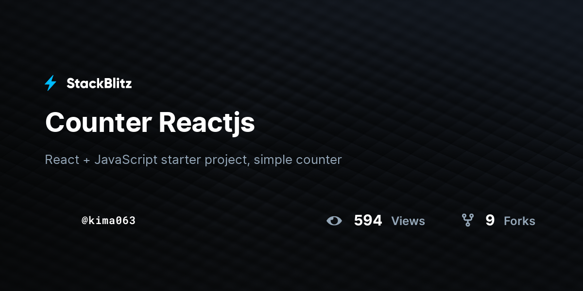 counter reactjs