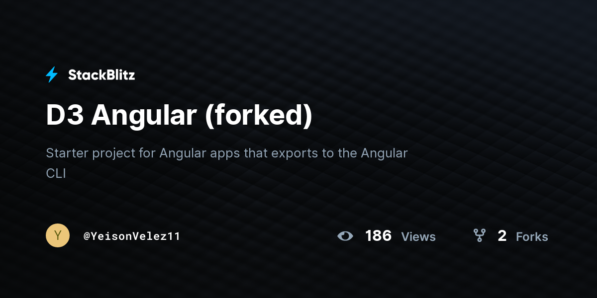 D3 Angular (forked) - StackBlitz