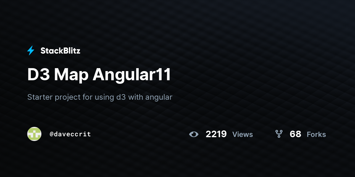 D3 Map Angular11 - StackBlitz