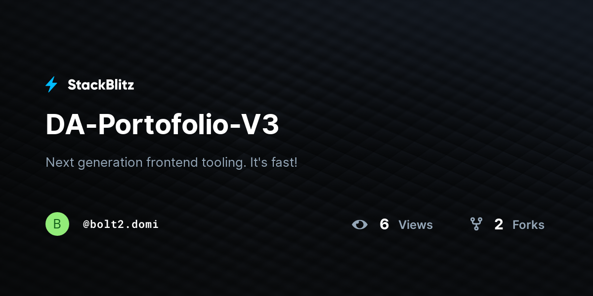 DA-Portofolio-V3 - StackBlitz