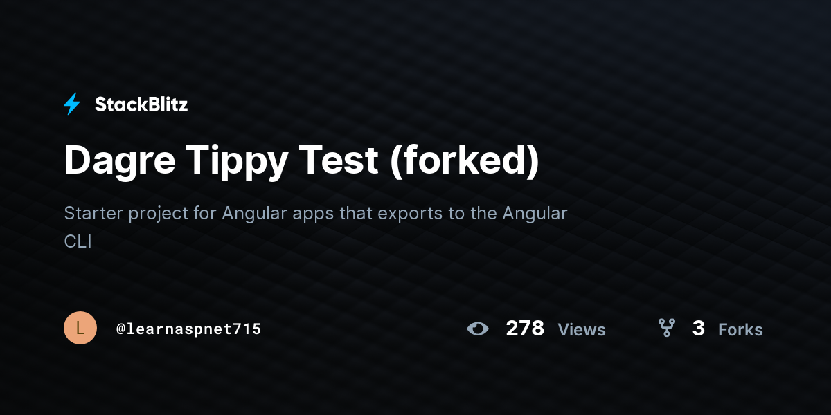 Dagre Tippy Test (forked) - StackBlitz