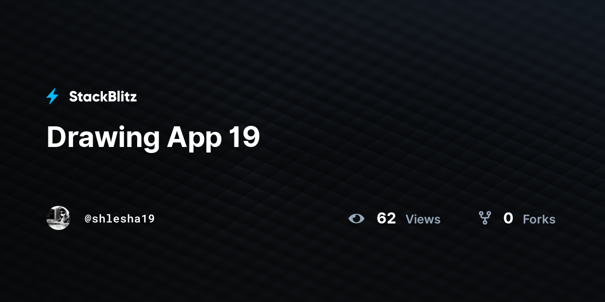 Drawing App 19 - StackBlitz