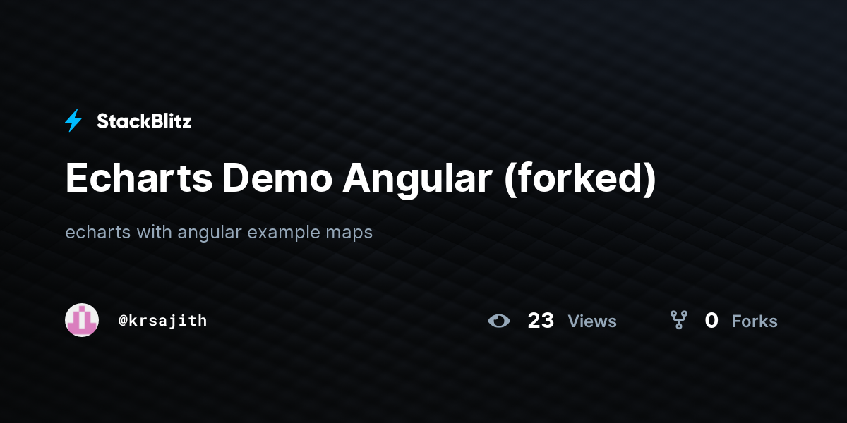 Echarts Demo Angular (forked) - StackBlitz