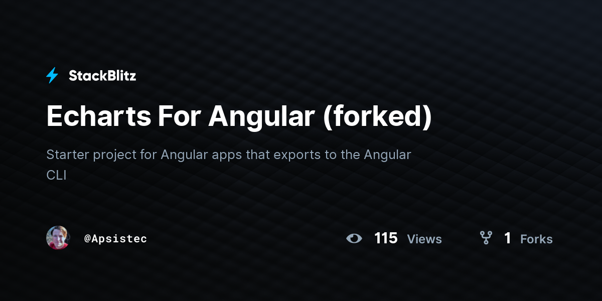Echarts For Angular (forked) - StackBlitz