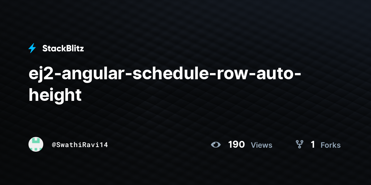 ej2-angular-schedule-row-auto-height - StackBlitz