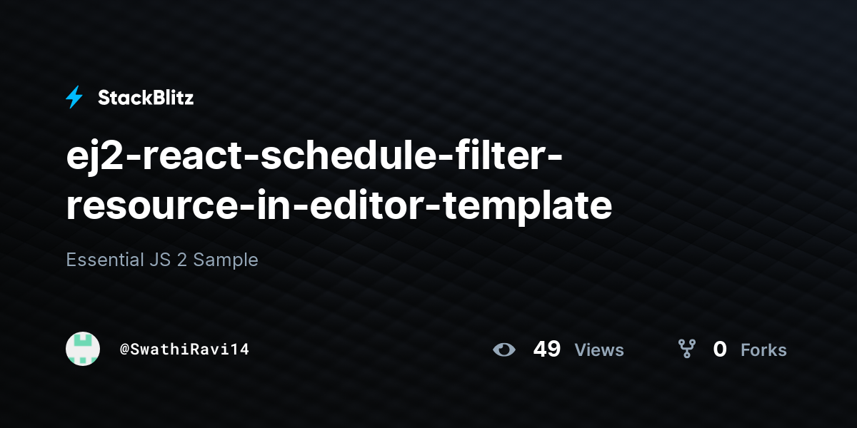 ej2-react-schedule-filter-resource-in-editor-template - StackBlitz