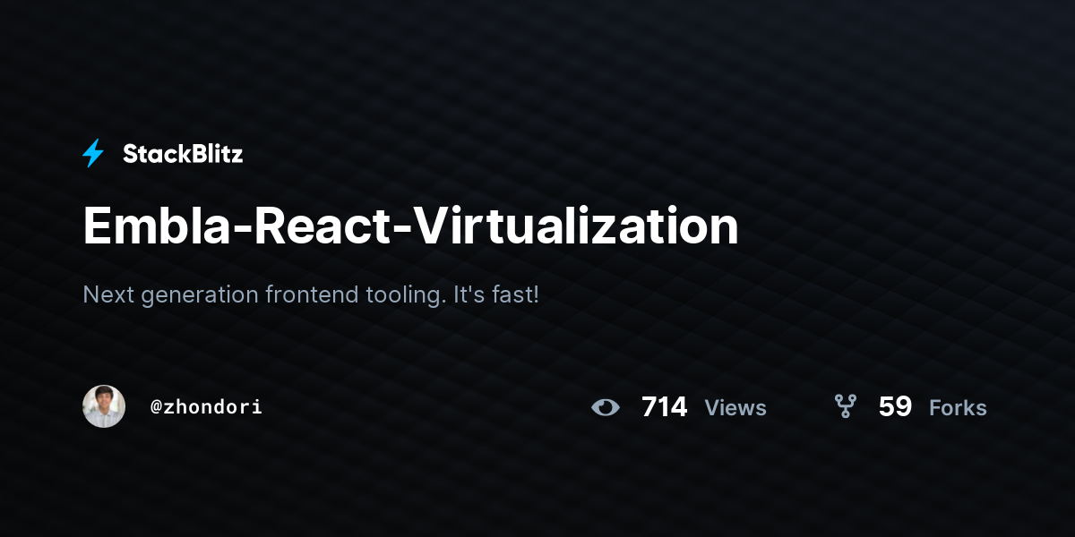 Embla-React-Virtualization - StackBlitz