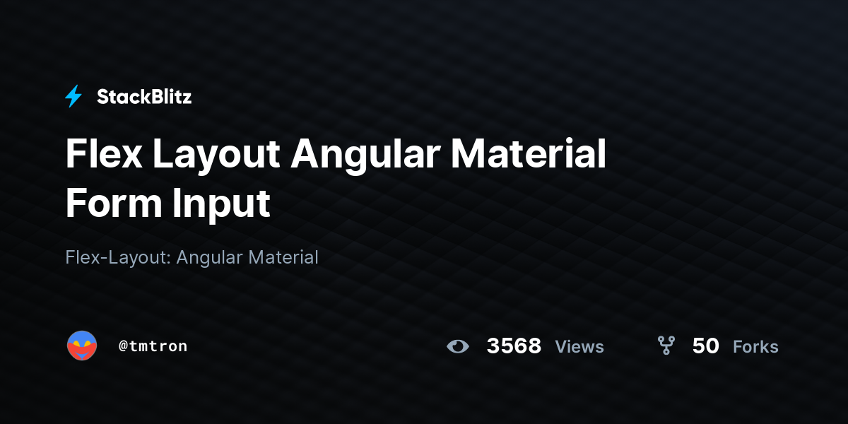 flex-layout-angular-material-form-input-stackblitz