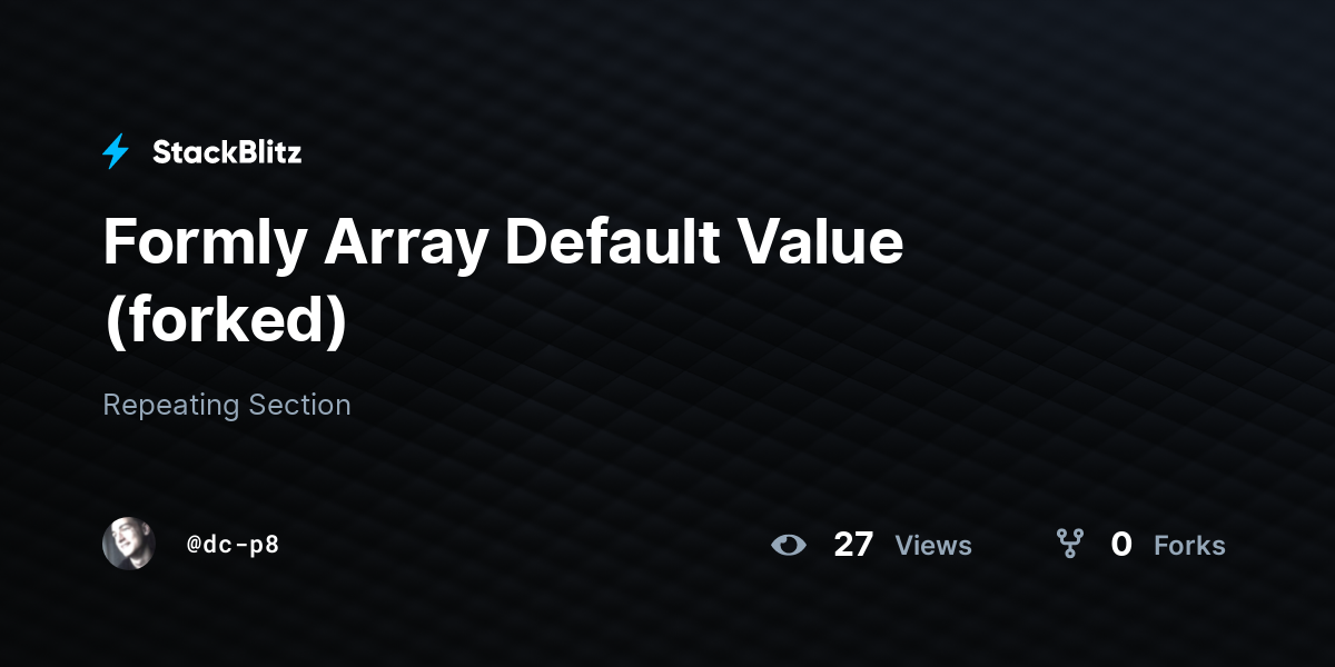 formly-array-default-value-forked-stackblitz