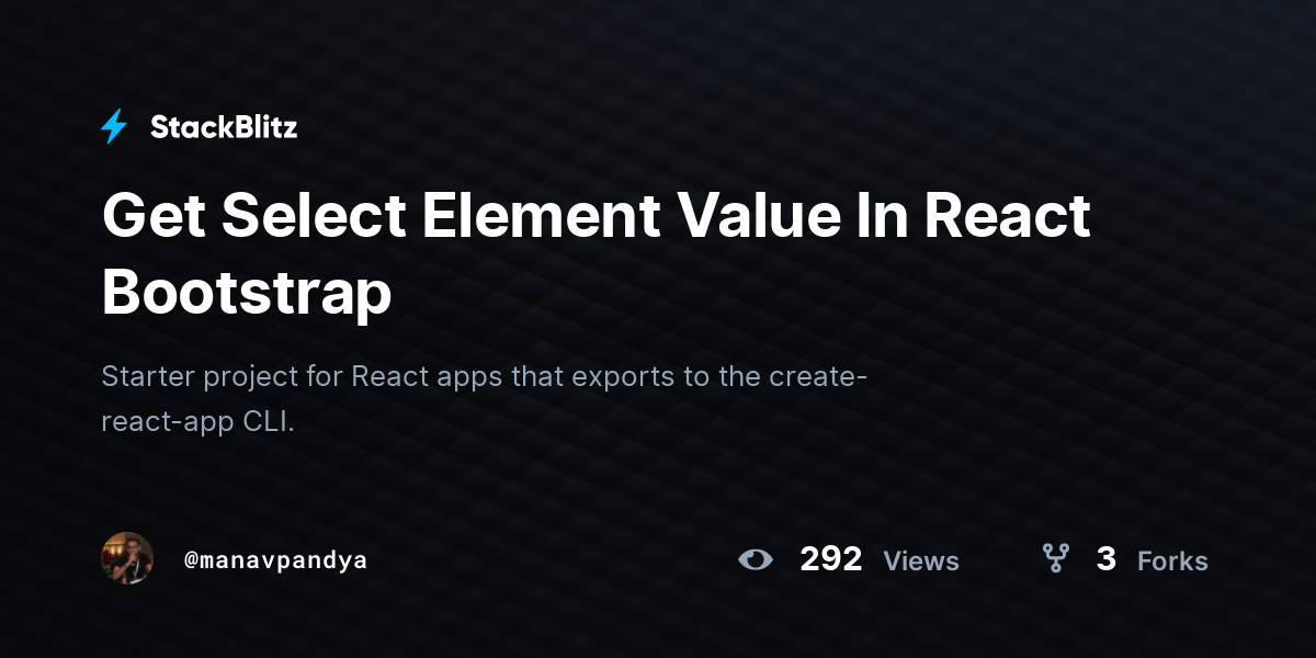 get-select-element-value-in-react-bootstrap-stackblitz