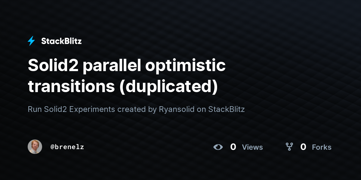 Solid2 parallel optimistic transitions (duplicated) - StackBlitz