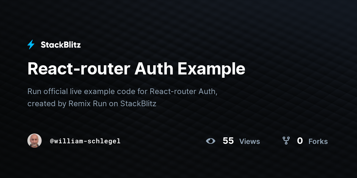 react-router-auth-example-stackblitz