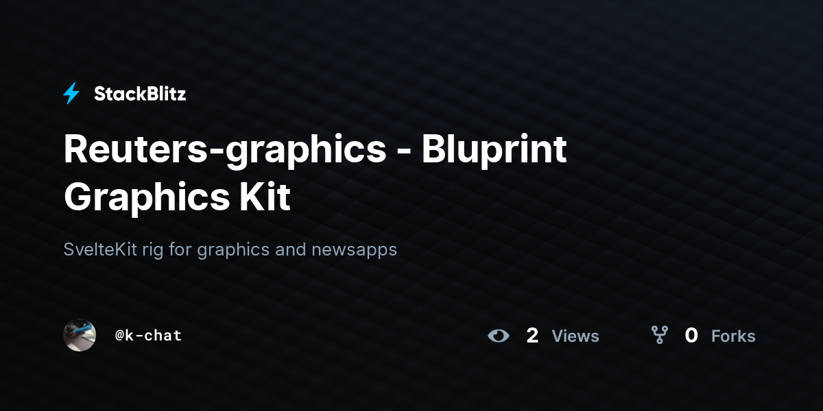Reuters-graphics - Bluprint Graphics Kit - StackBlitz