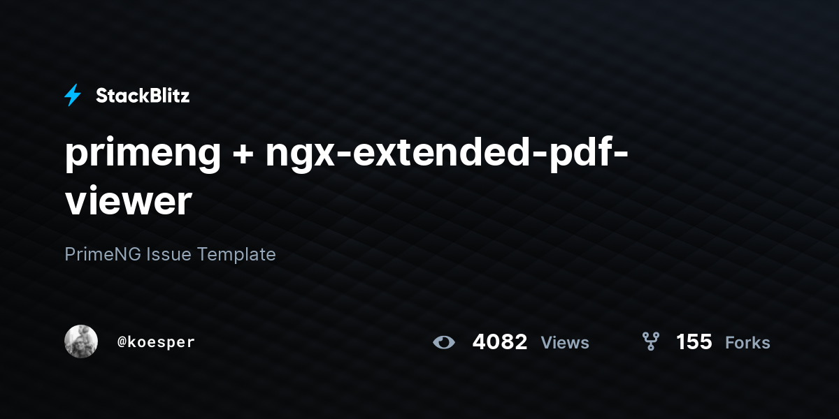 primeng + ngx-extended-pdf-viewer - StackBlitz