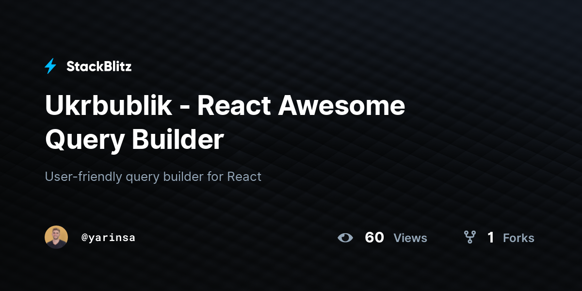 ukrbublik-react-awesome-query-builder-stackblitz