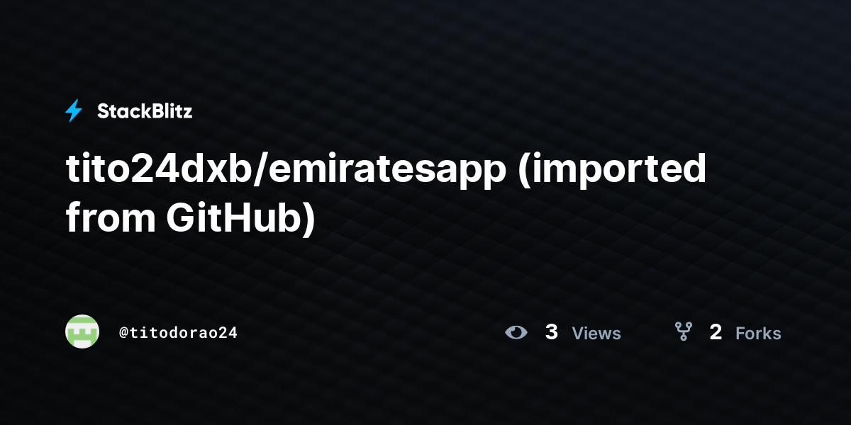 tito24dxb/emiratesapp (imported from GitHub) - StackBlitz