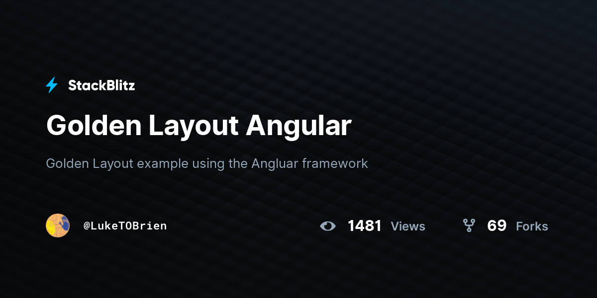 golden-layout-angular-stackblitz