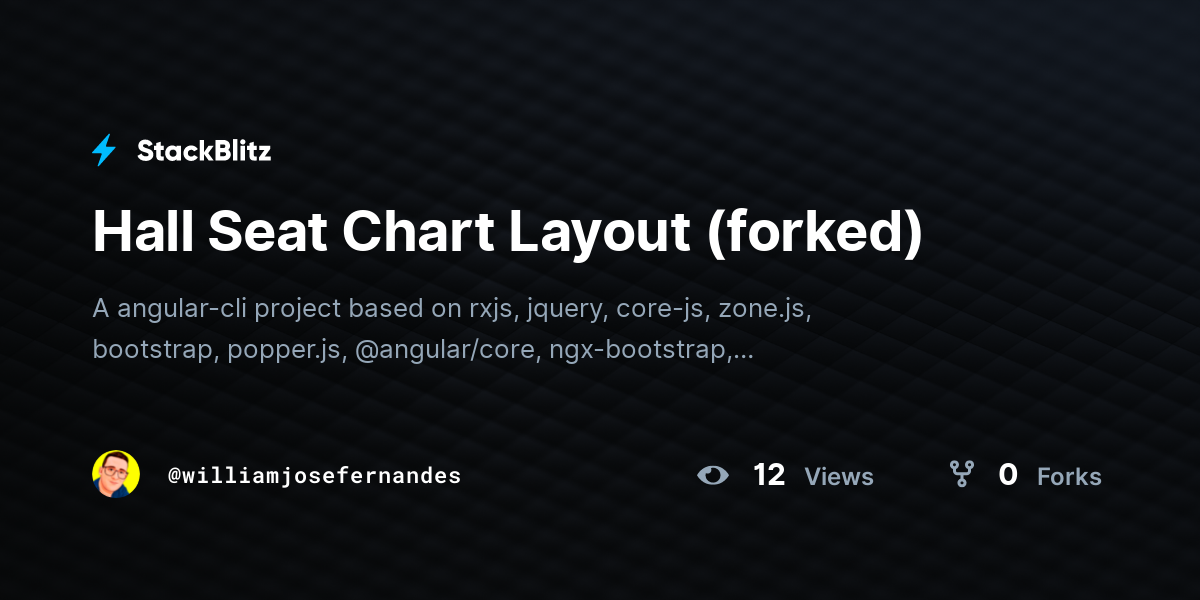 Hall Seat Chart Layout (forked) - StackBlitz