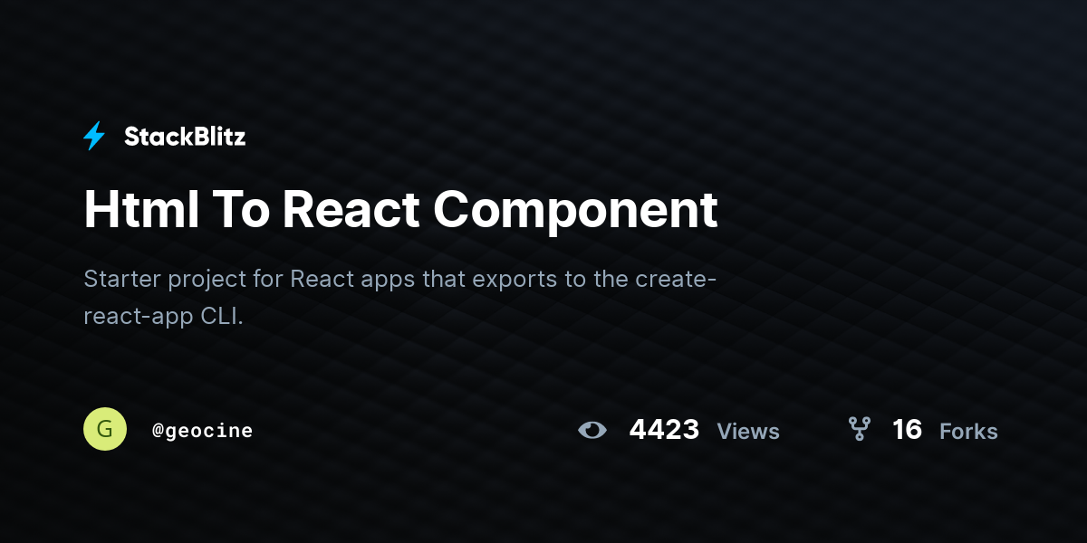 html-to-react-component-stackblitz