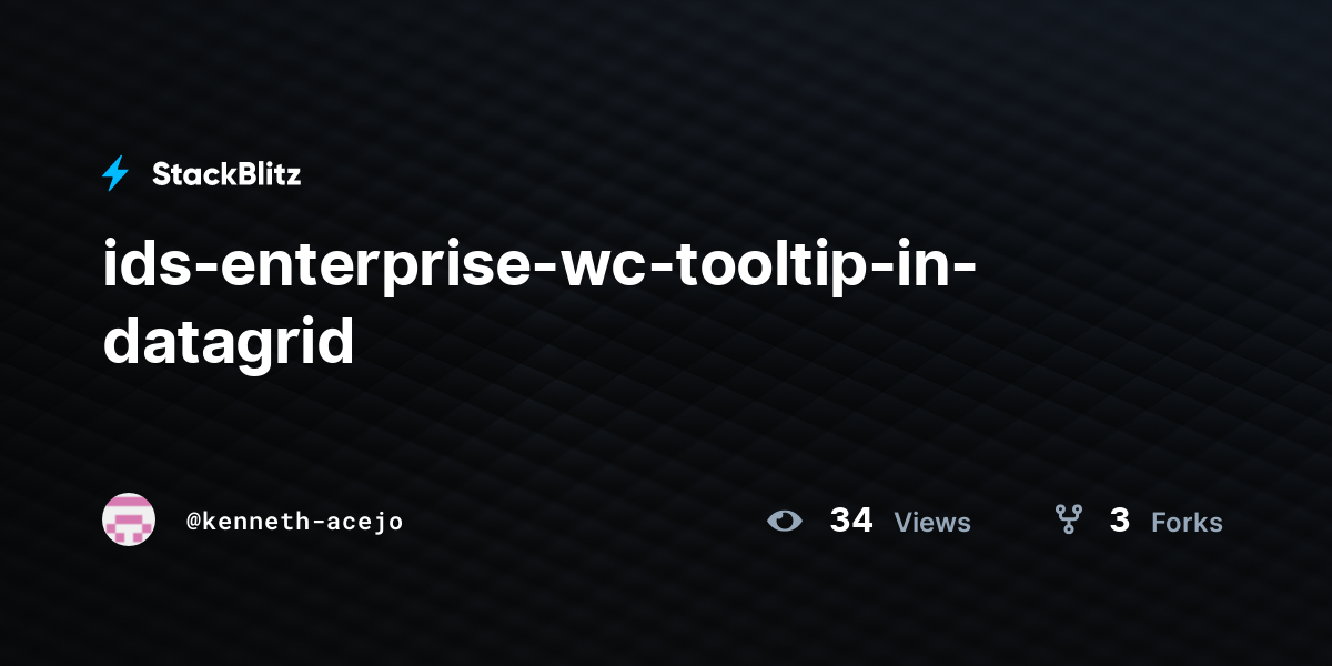 ids-enterprise-wc-tooltip-in-datagrid - StackBlitz