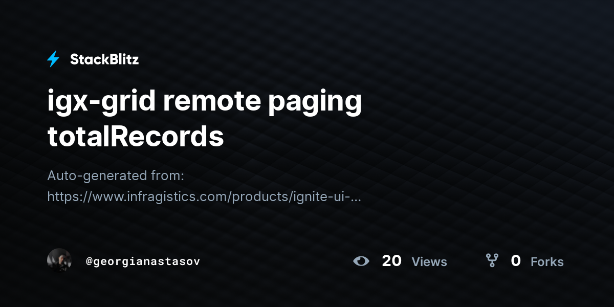 igx-grid remote paging totalRecords - StackBlitz