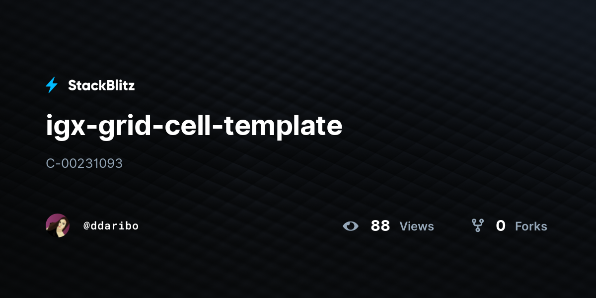 igx-grid-cell-template - StackBlitz