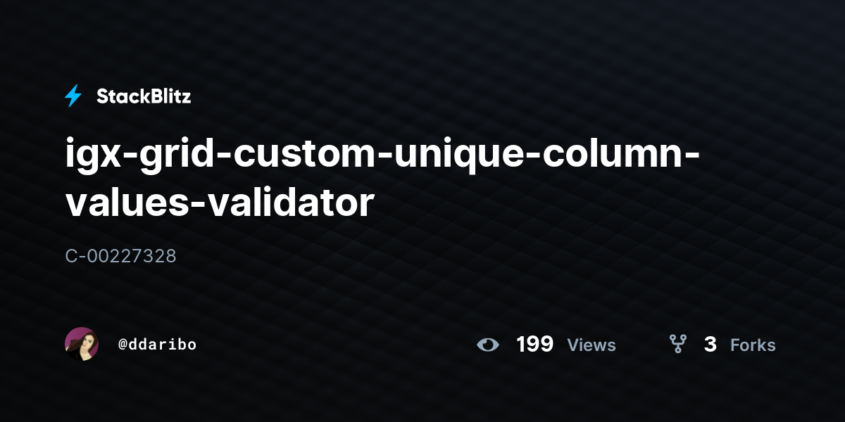 igx-grid-custom-unique-column-values-validator-stackblitz
