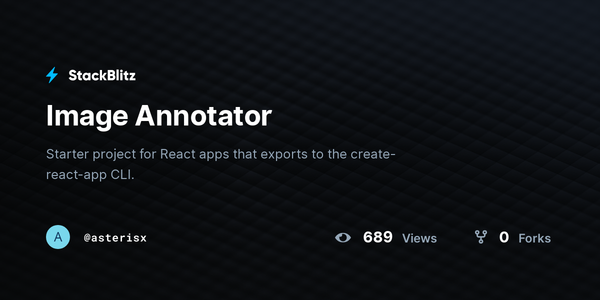 Image Annotator - StackBlitz