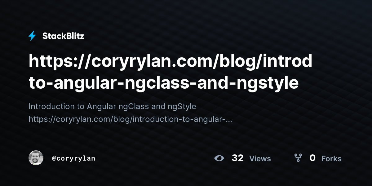 Angular Ng Class