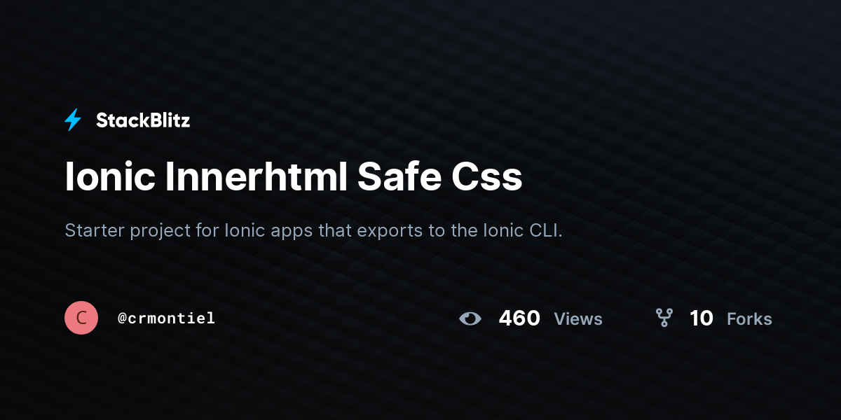 ionic-innerhtml-safe-css-stackblitz