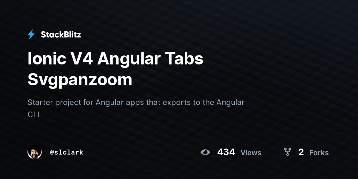 Ionic V4 Angular Tabs Svgpanzoom - StackBlitz