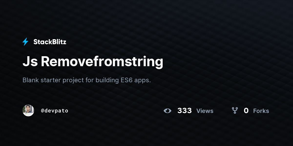 js-removefromstring-stackblitz