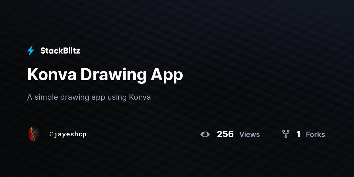 Konva Drawing App StackBlitz