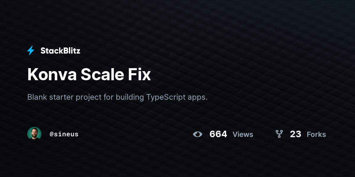 Konva Scale Fix - StackBlitz