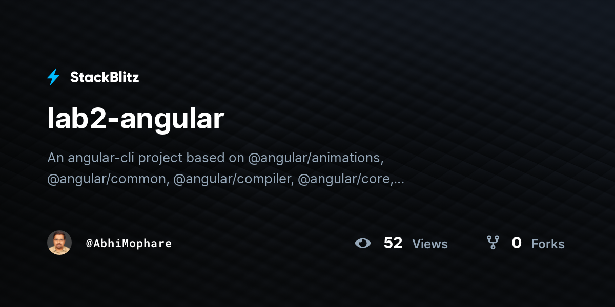 lab2-angular - StackBlitz