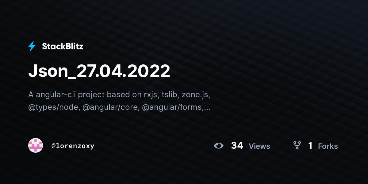 Json_27.04.2022 - StackBlitz