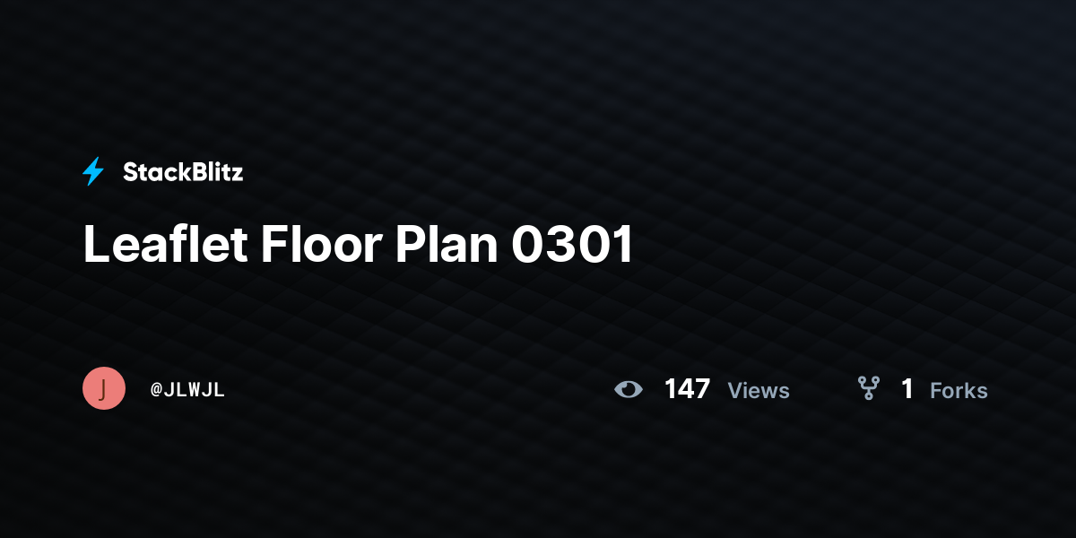 Leaflet Floor Plan 0301 - StackBlitz