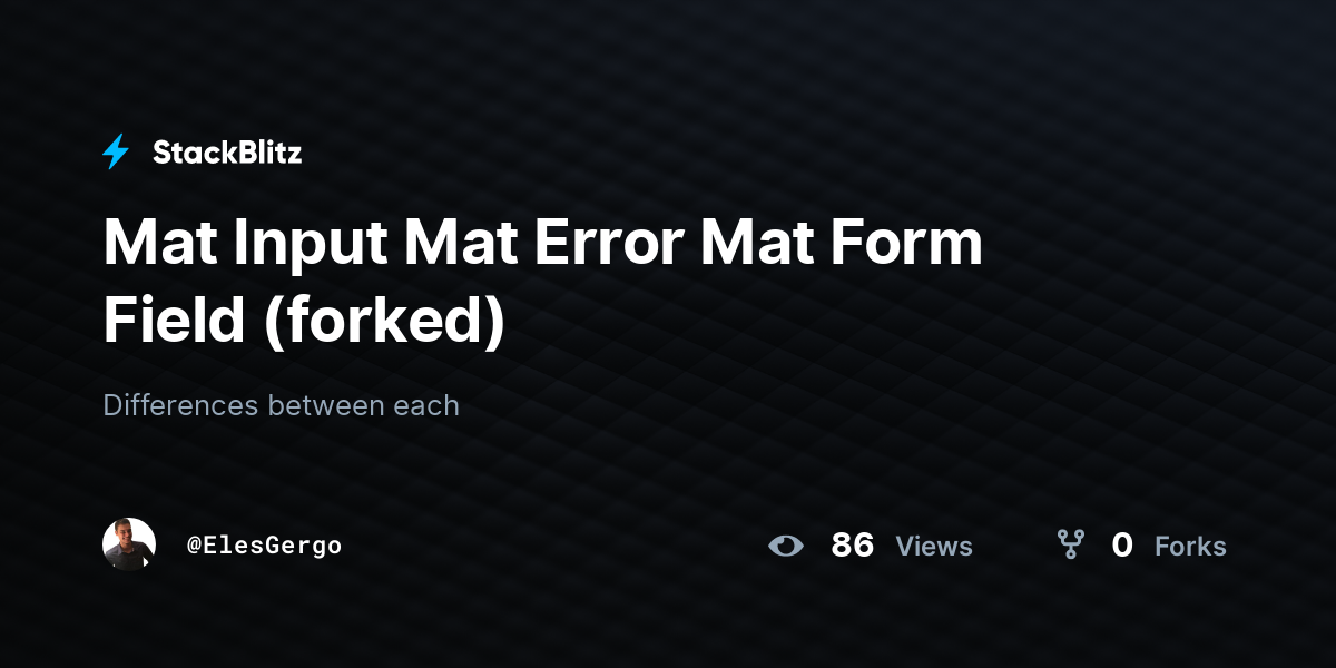 mat-input-mat-error-mat-form-field-forked-stackblitz